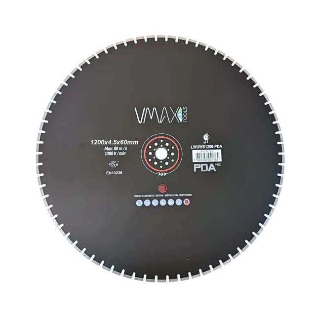 Diamanttrennscheiben für Wandsägen LWUW-PDA 1200 x 4.5 mm