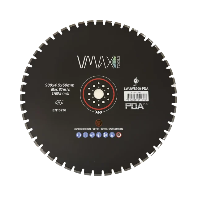 Diamanttrennscheiben für Wandsägen LWUW-PDA 900 x 4.5 mm