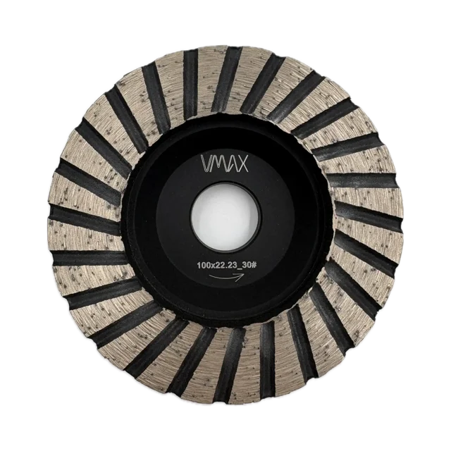 Diamant-Schleiftopf ALU Turbo für Winkelschleifer 100mm