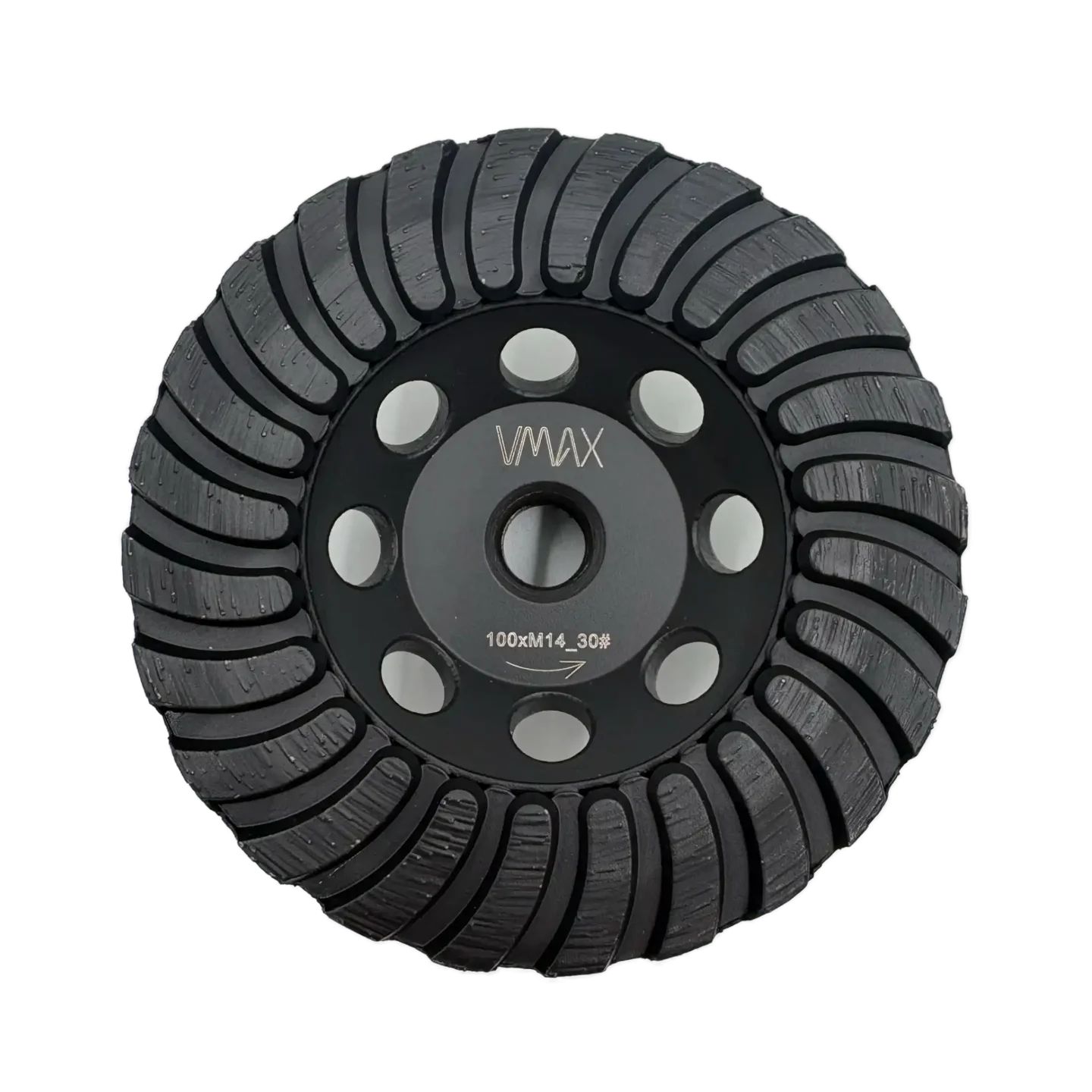 Diamant-Schleiftopf ALU Turbo WHEEL für Winkelschleifer 100mm M14