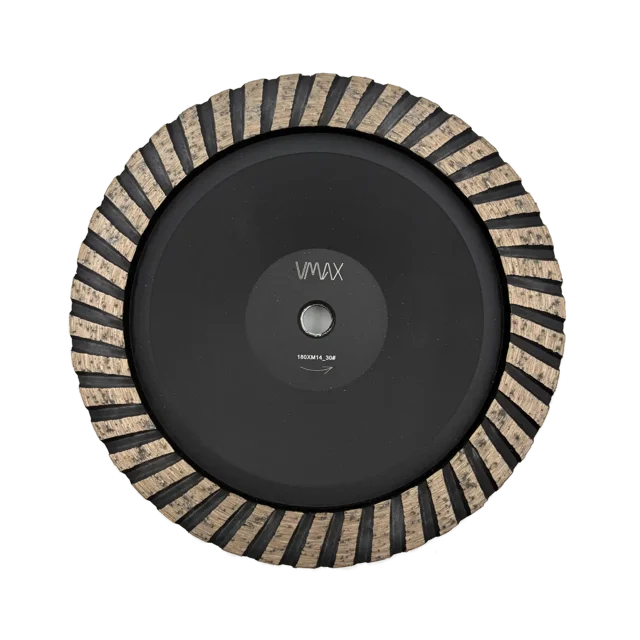 Diamant-Schleiftopf ALU Turbo für Winkelschleifer 180mm M14