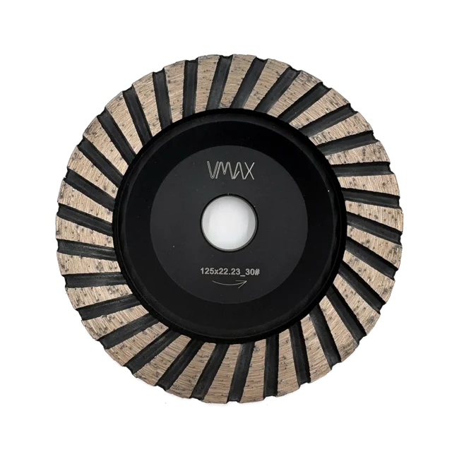 Diamant-Schleiftopf ALU Turbo für Winkelschleifer 125mm