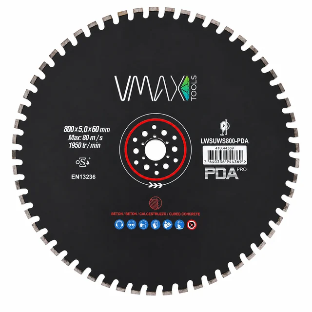 Diamanttrennscheiben für Wandsägen LWSUW-PDA 800 x 5.0 mm