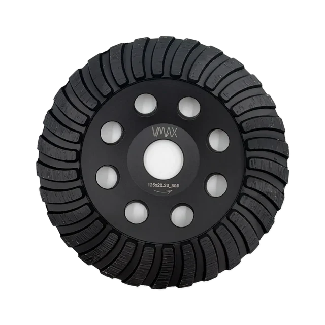 Diamant-Schleiftopf ALU Turbo WHEEL für Winkelschleifer 125mm