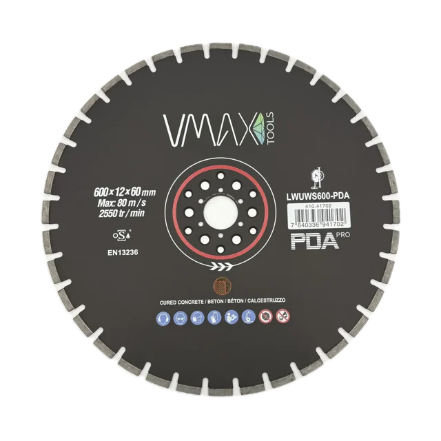 Diamanttrennscheiben für Wandsägen LWUW-PDA 600 x 5.0 mm