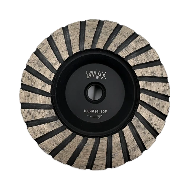 Diamant-Schleiftopf ALU Turbo für Winkelschleifer 100mm M14