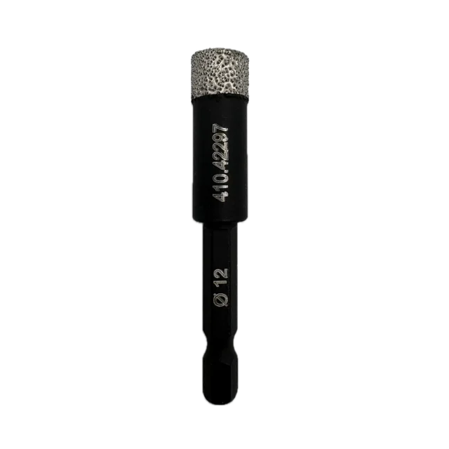 Fliesenbohrer PREMIUM mit Kühlwachs HEX 12 mm