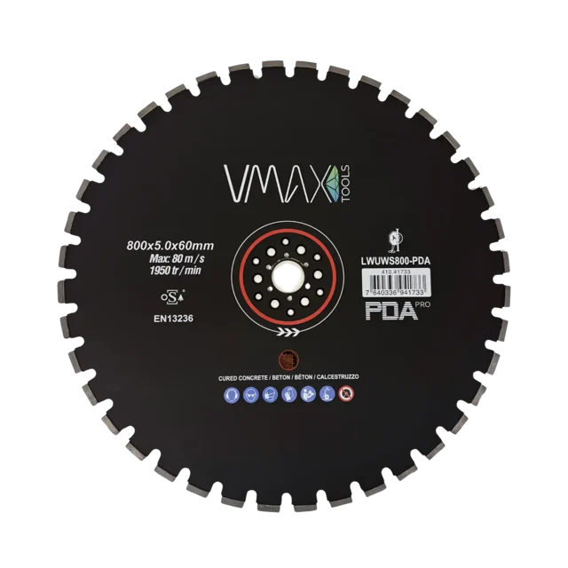 Diamanttrennscheiben für Wandsägen LWUW-PDA 800 x 5.0 mm