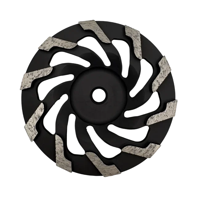 Diamant-Schleiftopf FLGP für Winkelschleifer 125mm M14