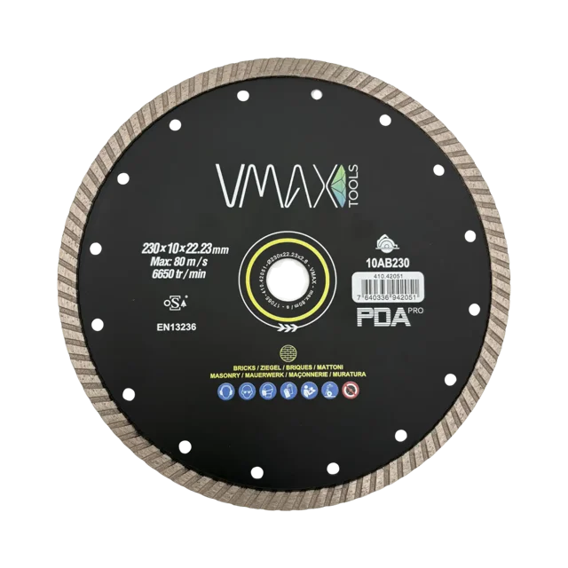 Diamanttrennscheiben für Winkelschleifer Turbo-AB 230 mm
