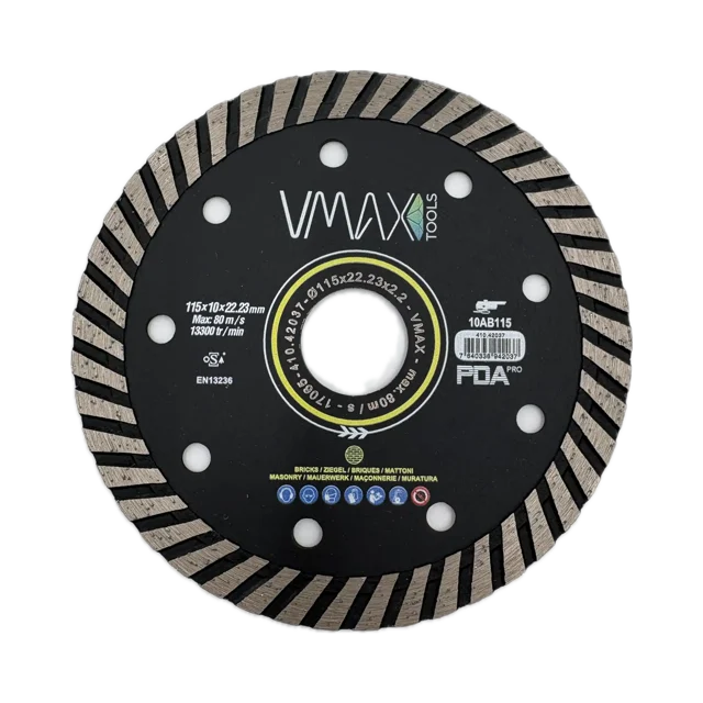 Diamanttrennscheiben für Winkelschleifer Turbo-AB 115 mm