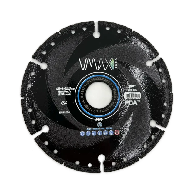 Diamanttrennscheiben für Winkelschleifer V-TECH 125mm