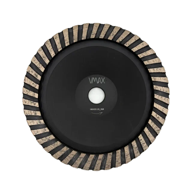 Diamant-Schleiftopf ALU Turbo für Winkelschleifer 180mm