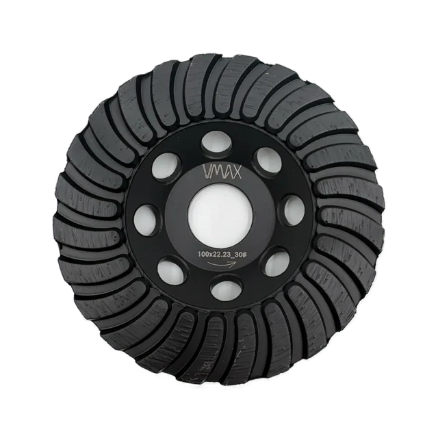 Diamant-Schleiftopf ALU Turbo WHEEL für Winkelschleifer 100mm