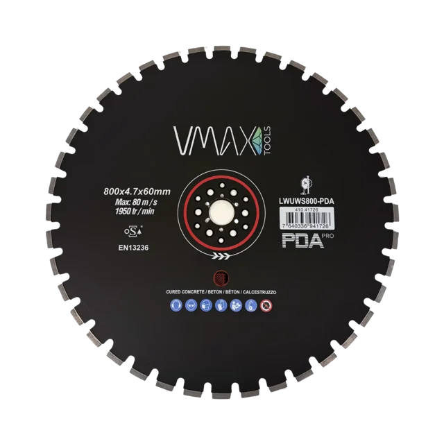 Diamanttrennscheiben für Wandsägen LWUW-PDA 800 x 4.7 mm