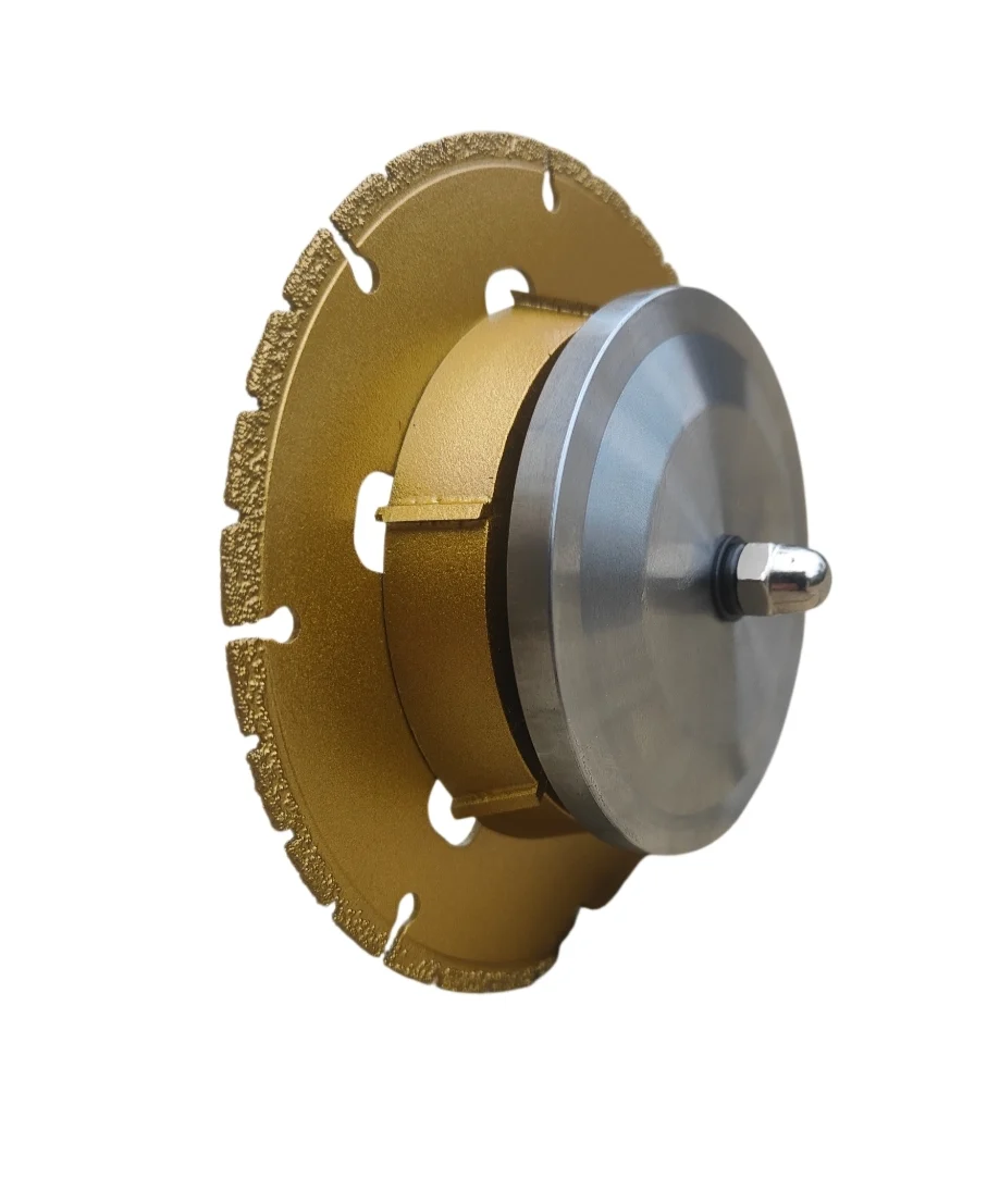 Trenn- und Anfasscheiben für Winkelschleifer mit 6 Hartmetallklingen 125mm
